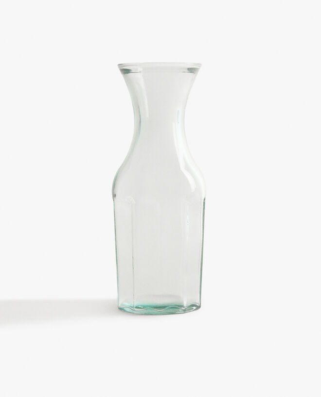 Coleção de vidro 100% reciclado da Zara Home 
