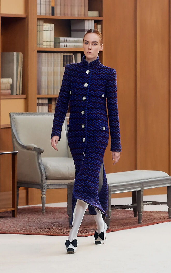 Desfile Chanel para a coleção outono/inverno 2019/2020 na Semana da Moda da Alta-Costura em Paris