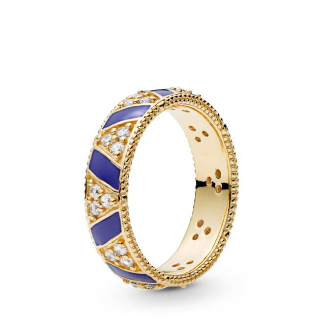 
Anel Exotic Stones & Stripes em Pandora Shine, esmalte e zircónias €99
