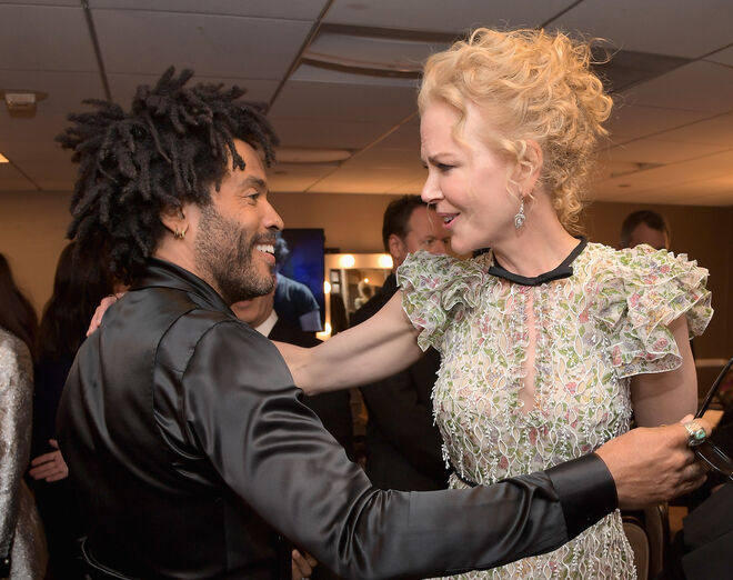 Nicole Kidman e Lenny Kravitz