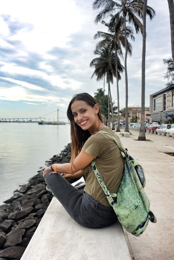 Mariana Monteiro em Moçambique, o lugar do mundo se sentiu mais feliz