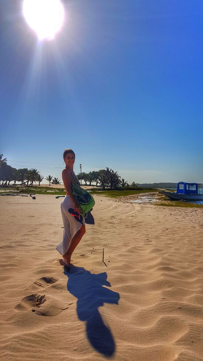 Mariana Monteiro em Moçambique, o lugar do mundo se sentiu mais feliz