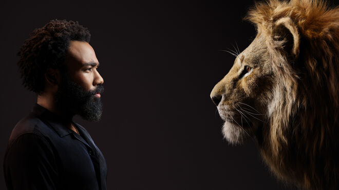 Donald Glover é Simba