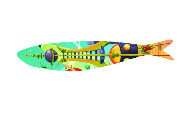 Fernando Alvim parte com a sua sardinha à conquista de outras galáxias, em “Alvim e a conquista do Universo” - €18,90, Bordallo Pinheiro