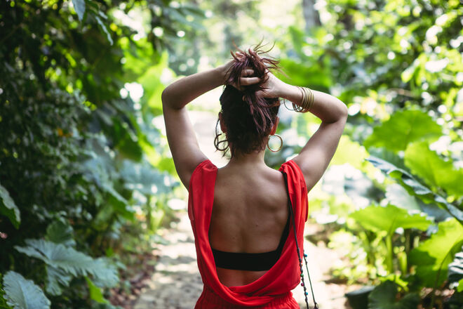 Teresa Tavares na Ilha do Príncipe