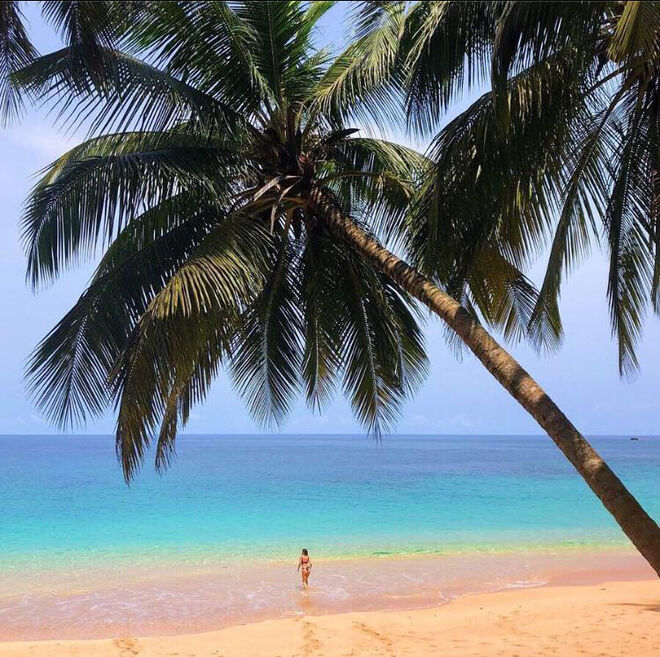 Teresa Tavares na Ilha do Príncipe