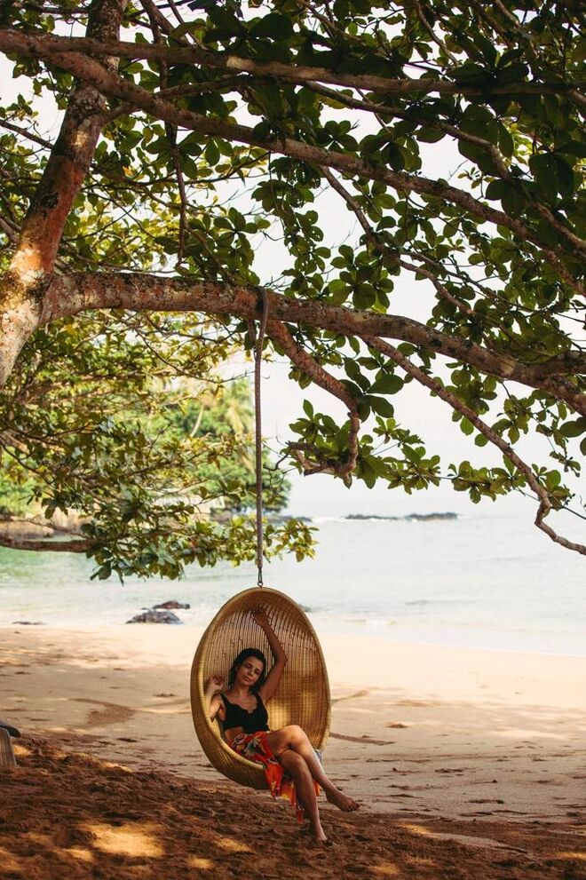 Teresa Tavares na Ilha do Príncipe