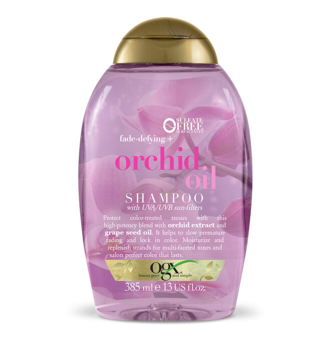 Fade-defying + Champô Óleo de Orquídea, €7,99, OGX no Continente