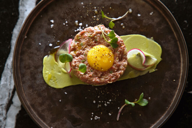 Tártaro de novilho (€16) 