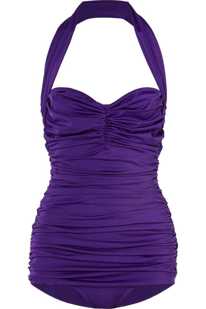 Fato de banho, agora €116,09, Norma Kamali, em www.net-a-porter.com