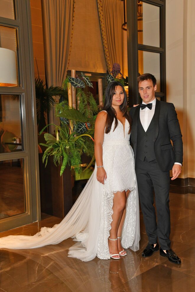 Marie Chevallier e Louis Ducruet