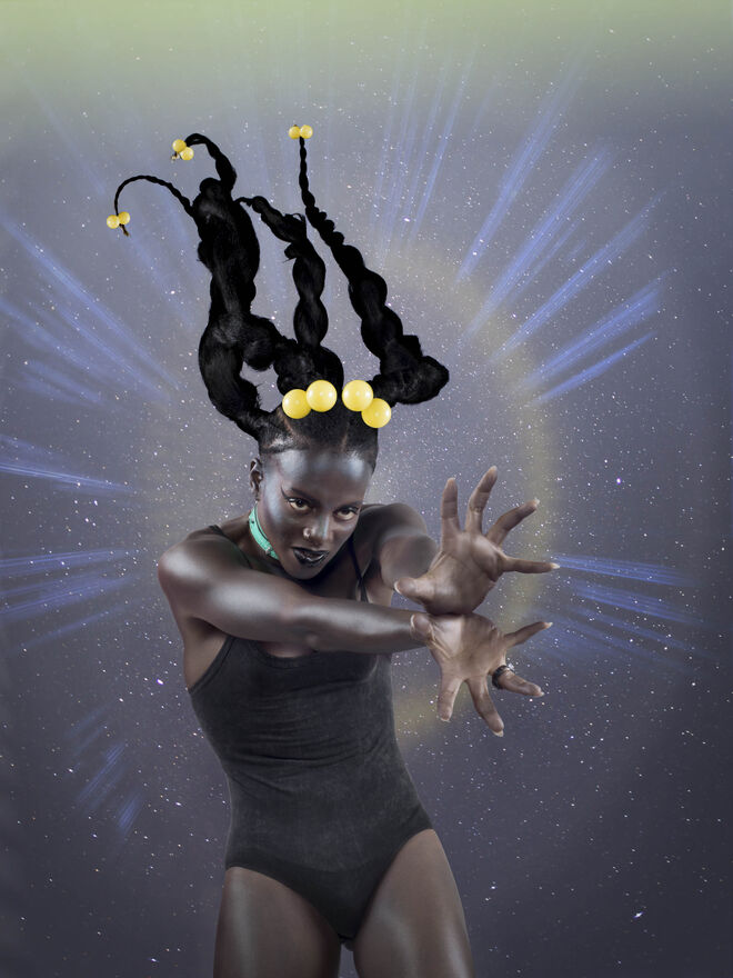 Untitled (Lil’ Marvel) 2015, Juliana Huxtable.
