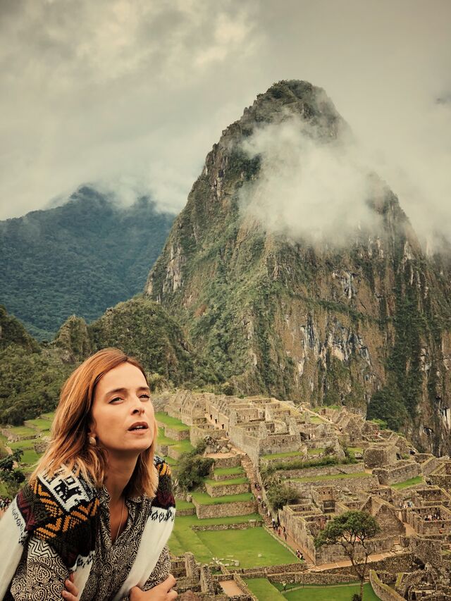 Sara Prata em Machu Picchu, Peru | © Arquivo pessoal