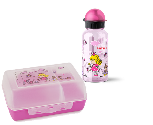 Lancheira com garrafa, €15, Tefal