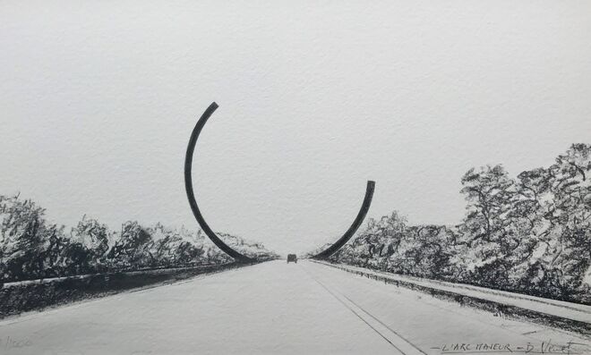 Arc Majeur, Bernar Venet