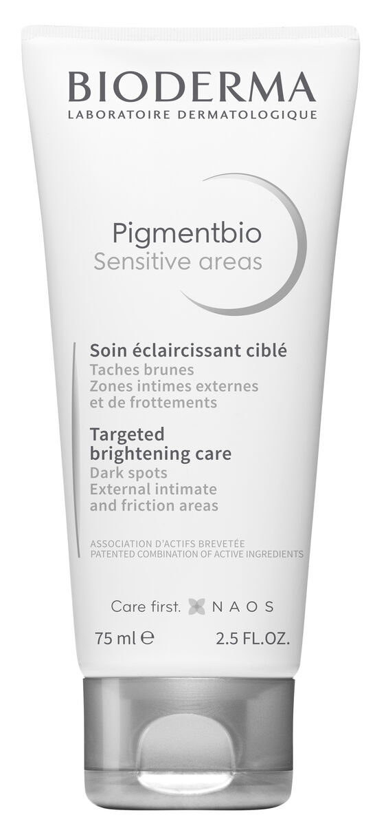 A nova gama e grande novidade da Bioderma para o segundo semestre é a Pigmentbio, uma linha cheia de produtos necessários no dia a dia e que são antimanchas. Destacamos o creme para cuidado da pele em zonas sensíveis. PigmentBio Sensitive Areas, 75 ml, €22,90, Bioderma