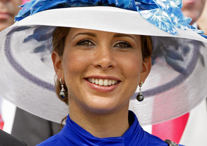 A princesa no Reino Unido em junho de 2010