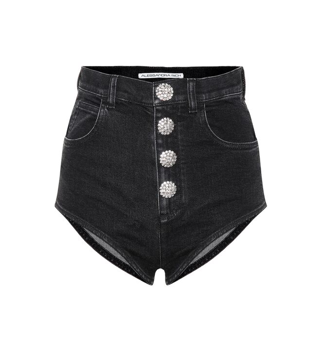 Shorts, €555, Alessandra Rich, em www.mytheresa.com