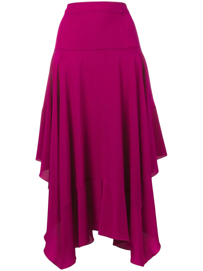 Saia, €765, Stella McCartney, em www.farfetch.com