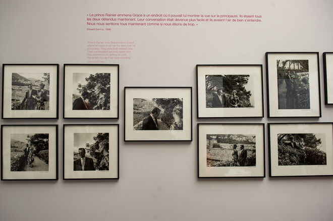 A exposição Mónaco, 6 de maio de 1955. História de um encontro. Palais Princier, Mónaco.