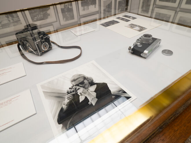 A exposição Mónaco, 6 de maio de 1955. História de um encontro. Palais Princier, Mónaco.