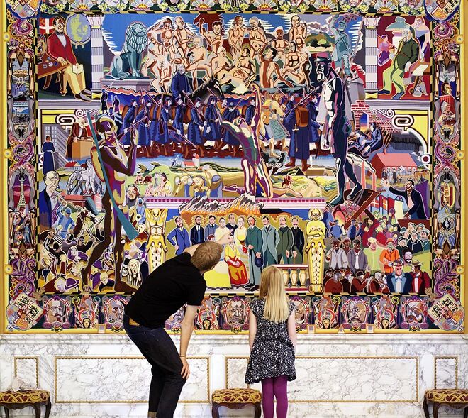 Palácio de Christiansborg, Dinamarca.