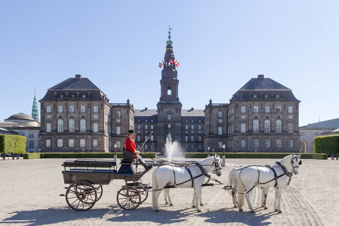 Palácio de Christiansborg, Dinamarca.