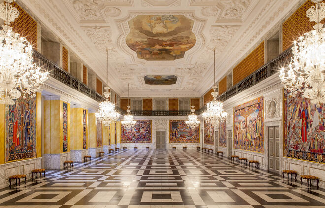 Palácio de Christiansborg, Dinamarca.