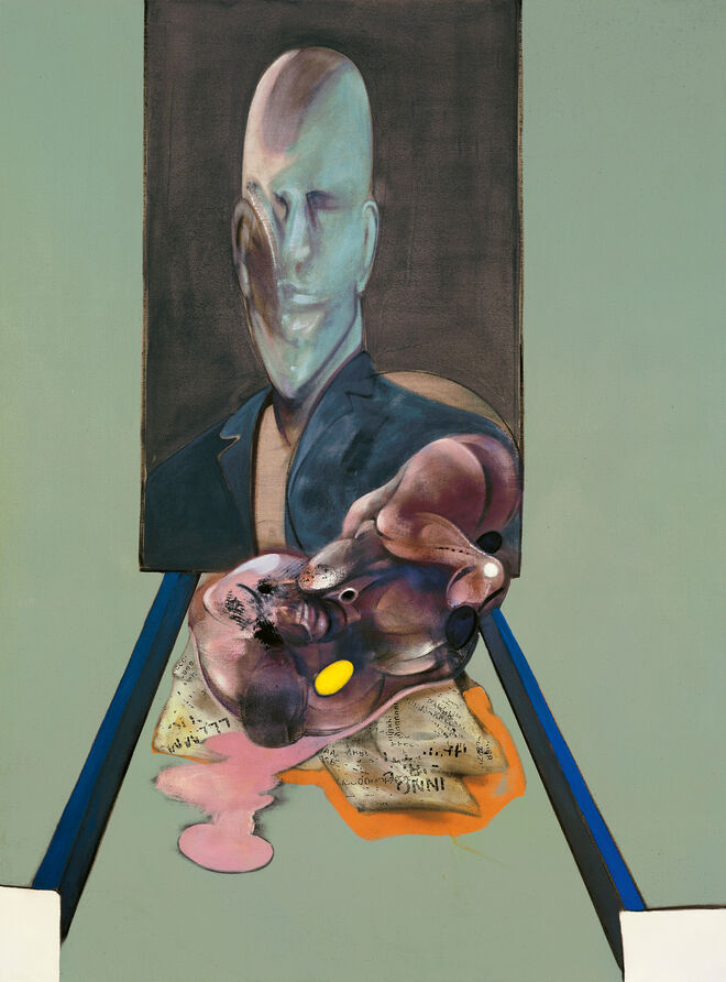 Tríptico, 1976, Francis Bacon.