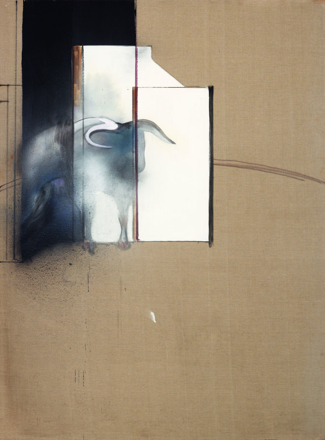 Estudo de um touro, 1991, Francis Bacon.