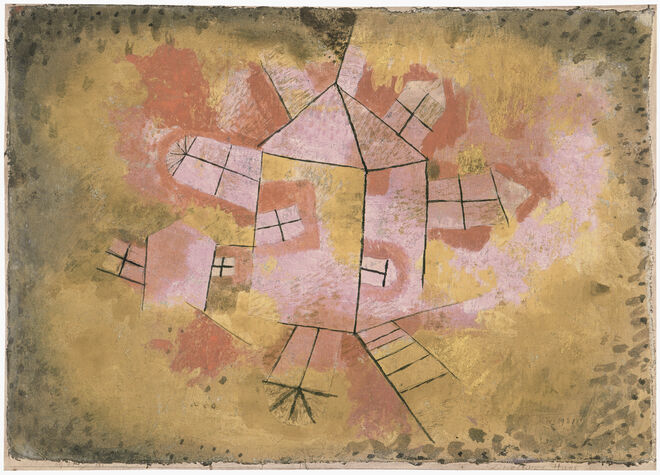 Revolving House, 1921, 183, 1921, Paul Klee.