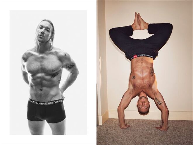 Diplo na campanha #My Calvins IRL