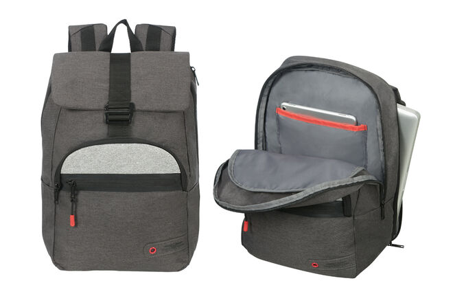 City Aim mochila para portátil cinza, €46, American Tourister