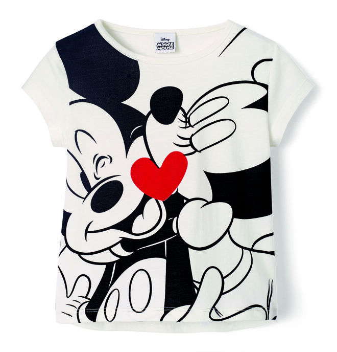 T-shirt, €4, Kiabi