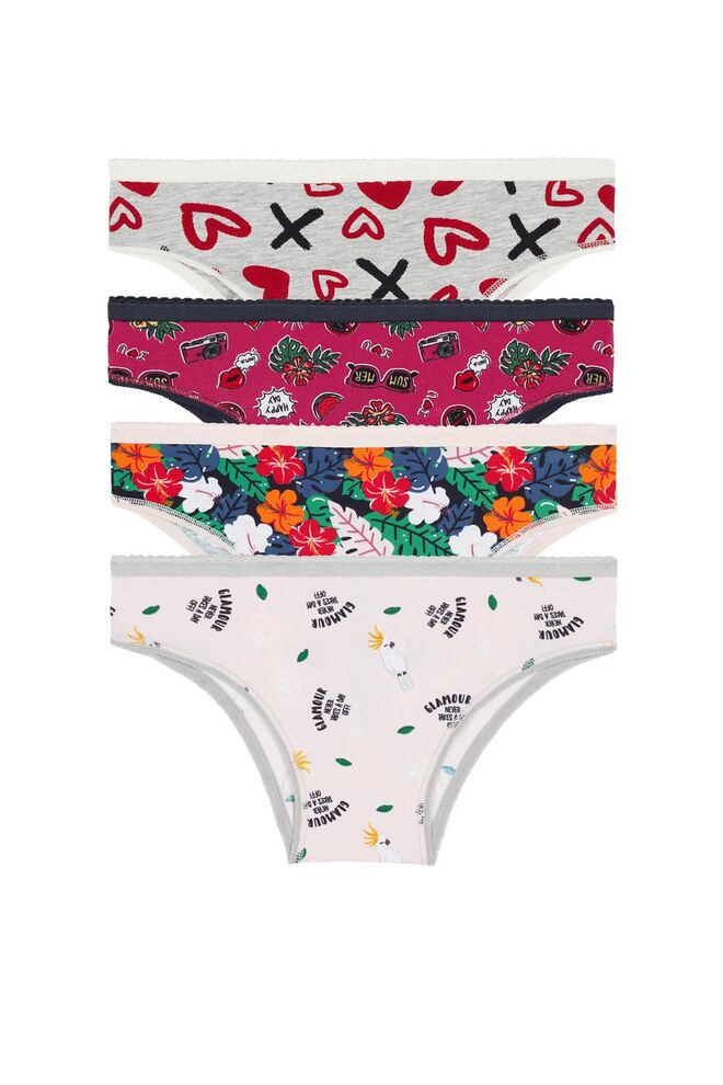 Pack 4 cuecas de algodão, €9,99, Tezenis