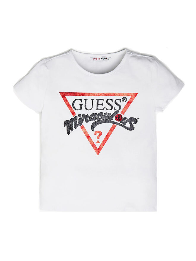 T-shirt rapariga, €19,90, Guess