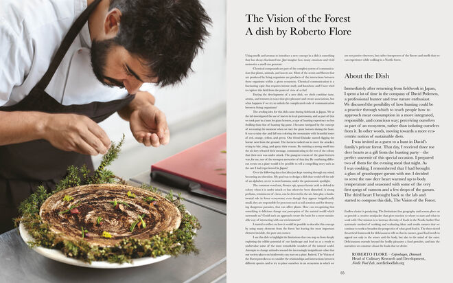 Interior do livro Nordic by Nature. Nordic Cuisine and Culinary Excursions. Borderless Co. & Gestalten