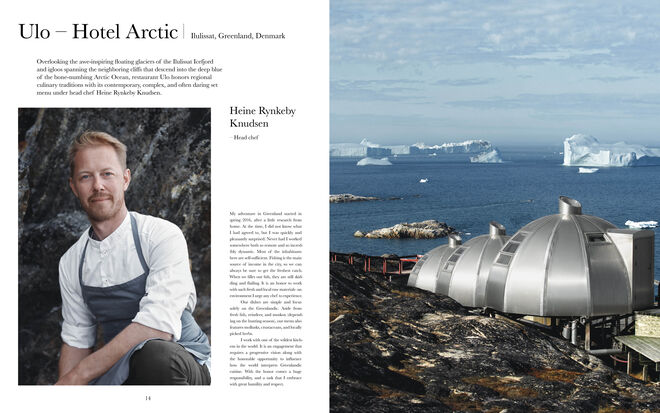 Interior do livro Nordic by Nature. Nordic Cuisine and Culinary Excursions. Borderless Co. & Gestalten