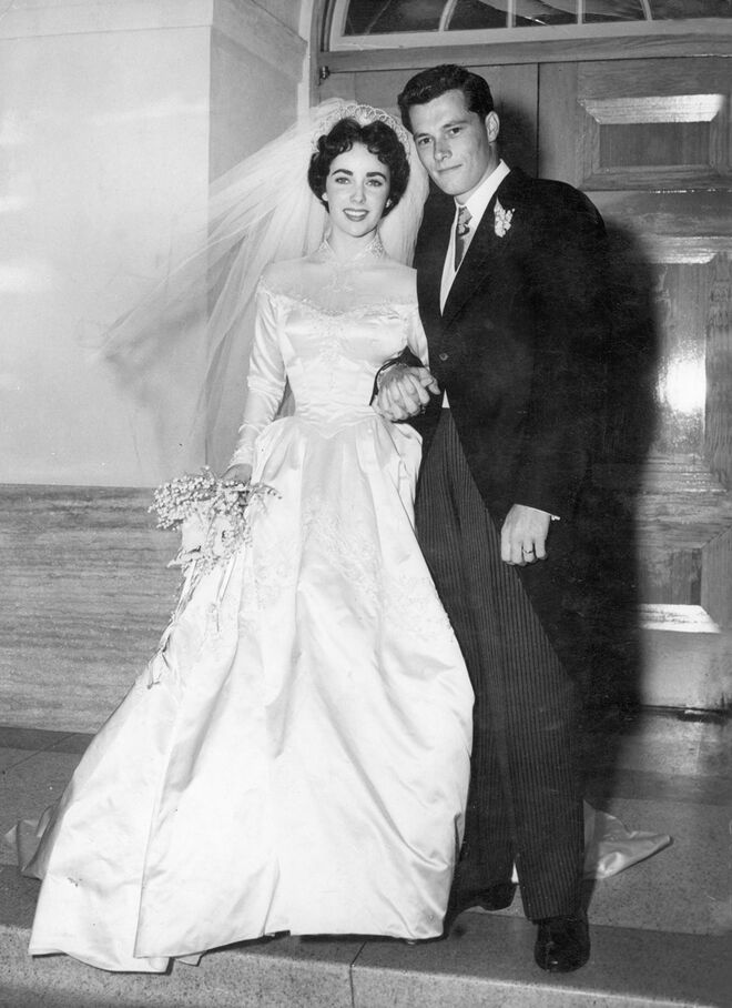 Elizabeth Taylor (1950)  Casamento com Conrad Hilton