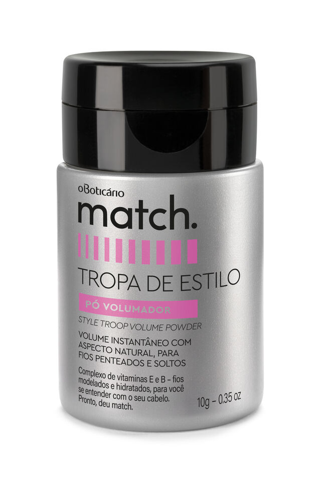 Match Tropa do Estilo Pó Volumador, €9,99, O Boticário
