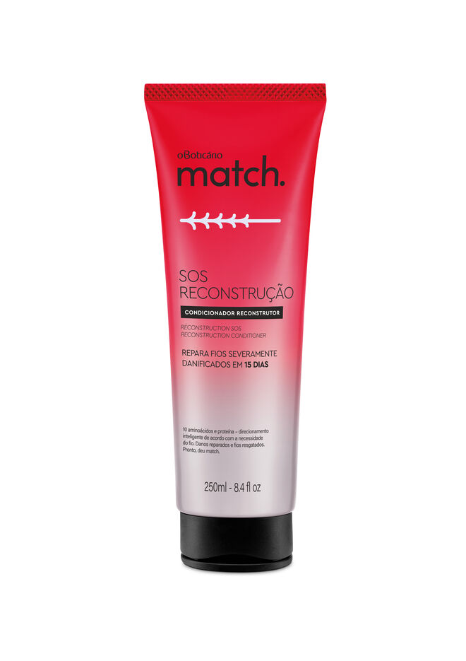 Champô Match SOS Reconstrução, €9,99, O Boticário