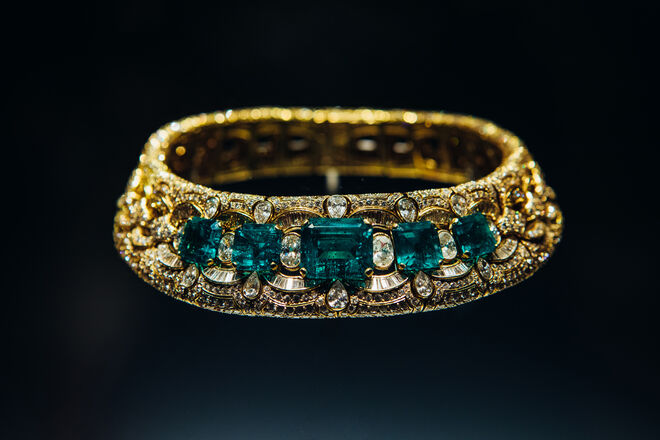 A exposição Bvlgari. The Story, the Dream, em Roma.