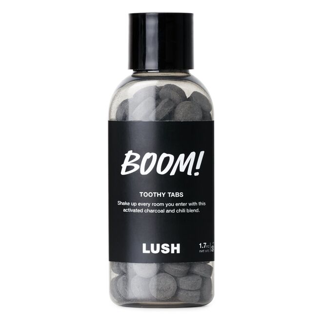 Pastilhas dentífricas Boom!, 50 g, €8,95, Lush