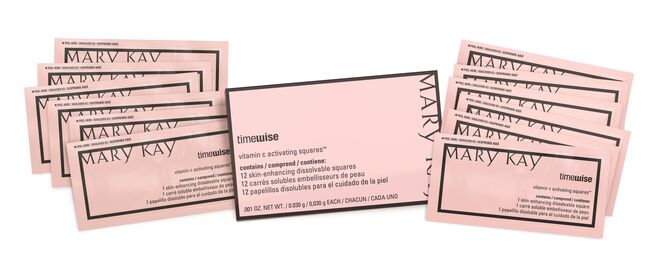 Vitamina C Activating Squares TimeWise, €30, Mary Kay