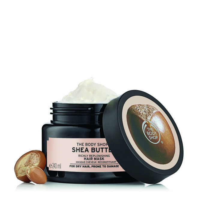 Shea Butter Rich Replenishing Hair Mask, €15, The Body Shop