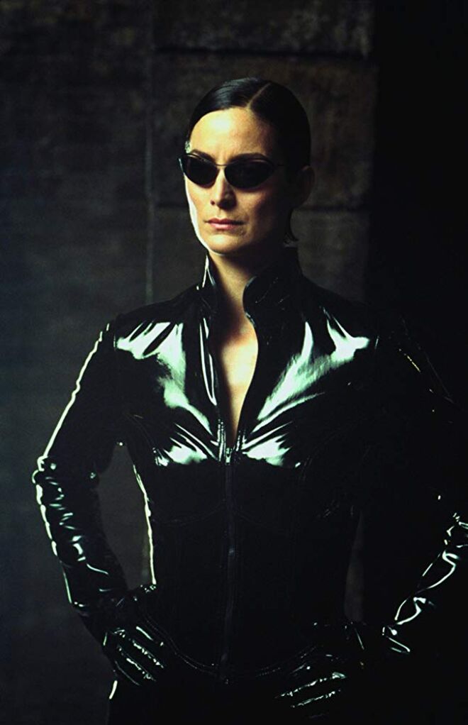 Carrie-Anne Moss é Trinity, 'Matrix Reloaded' (2003) 