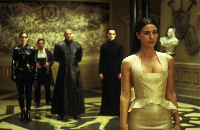 Monica Belucci em 'Matrix Reloaded' (2003) 