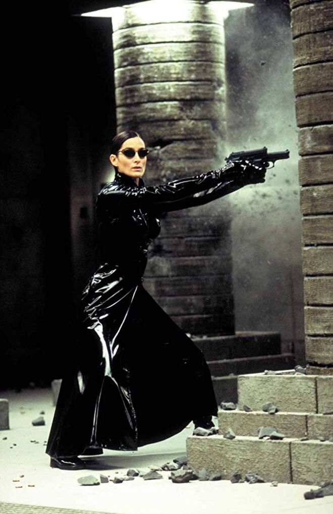 Carrie-Anne Moss em 'Matrix Revolutions' (2003) 