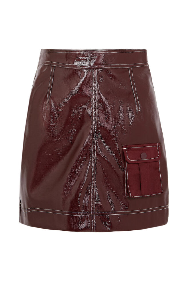 Saia, €210, Ganni, em www.net-a-porter.com