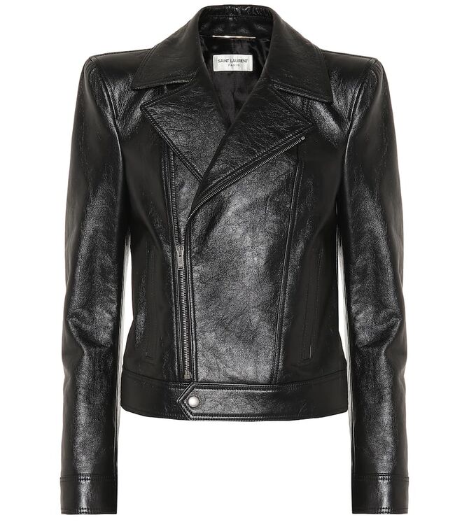 Blusão, €2990, Saint Laurent Paris, em www.mytheresa.com